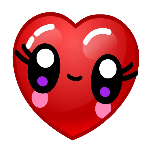 ❤️ Эмодзи «Hearts Emoji - эмоджи сердечки» для Telegram