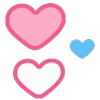💕 Эмодзи «Hearts ❤» для Telegram