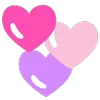 💜 Эмодзи «Hearts ❤» для Telegram