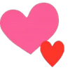 🩷 Эмодзи «Hearts ❤» для Telegram