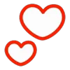 💕 Эмодзи «Hearts ❤» для Telegram