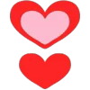 💗 Эмодзи «Hearts ❤» для Telegram