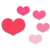 💕 Эмодзи «Hearts ❤» для Telegram