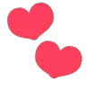 ❤️ Эмодзи «Hearts ❤» для Telegram