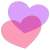 🩷 Эмодзи «Hearts ❤» для Telegram