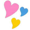💕 Эмодзи «Hearts ❤» для Telegram