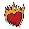 ❤️‍🔥 Эмодзи «hearts» для Telegram