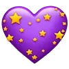 💜 Эмодзи «💙 Пак красивых сердечек» для Telegram