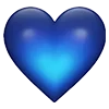 💙 Эмодзи «💙 Пак красивых сердечек» для Telegram