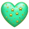 💚 Эмодзи «💙 Пак красивых сердечек» для Telegram