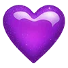 💜 Эмодзи «💙 Пак красивых сердечек» для Telegram