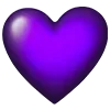 💜 Эмодзи «💙 Пак красивых сердечек» для Telegram
