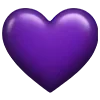 💜 Эмодзи «💙 Пак красивых сердечек» для Telegram