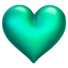 💚 Эмодзи «💙 Пак красивых сердечек» для Telegram