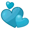 🤩 Эмодзи «Hearts» для Telegram