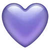 💜 Эмодзи «Hearts P2» для Telegram