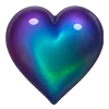 🖤 Эмодзи «Hearts P2» для Telegram