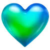 💙 Эмодзи «Hearts P2» для Telegram