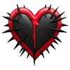 🖤 Эмодзи «Hearts P2» для Telegram