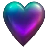🖤 Эмодзи «Hearts P2» для Telegram