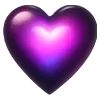 🖤 Эмодзи «Hearts P2» для Telegram