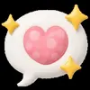 😊 Эмодзи «Hearts+» для Telegram