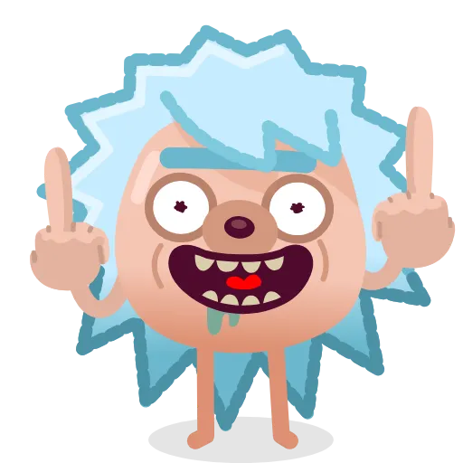 🖕 Эмодзи «Ёжик» для Telegram