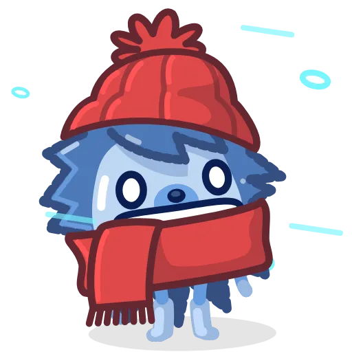 🥶 Эмодзи «Ёжик» для Telegram