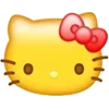 Эмодзи Hello Kitty Emoji для Telegram — скачать