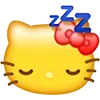 😴 Эмодзи «Hello Kitty Emoji» для Telegram