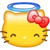 😇 Эмодзи «Hello Kitty Emoji» для Telegram
