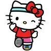 🏃‍♀️ Эмодзи «❤ Набор эмоджи «Hello Kitty»» для Telegram