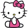 🎀 Эмодзи «❤ Набор эмоджи «Hello Kitty»» для Telegram
