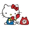 ☎️ Эмодзи «❤ Набор эмоджи «Hello Kitty»» для Telegram