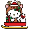 🦌 Эмодзи «❤ Набор эмоджи «Hello Kitty»» для Telegram