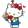 🥳 Эмодзи «❤ Набор эмоджи «Hello Kitty»» для Telegram