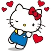 ❤️ Эмодзи «❤ Набор эмоджи «Hello Kitty»» для Telegram