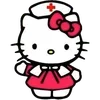 🚑 Эмодзи «❤ Набор эмоджи «Hello Kitty»» для Telegram