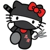 🥷 Эмодзи «❤ Набор эмоджи «Hello Kitty»» для Telegram