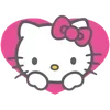 ♥️ Эмодзи «❤ Набор эмоджи «Hello Kitty»» для Telegram