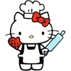 👩‍🍳 Эмодзи «❤ Набор эмоджи «Hello Kitty»» для Telegram