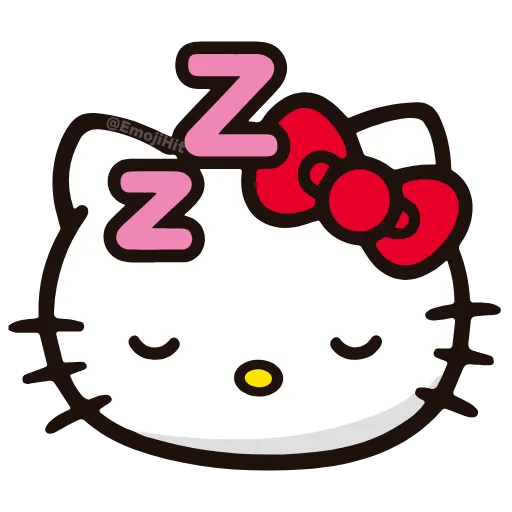 🥱 Эмодзи «Hello Kitty ➡» для Telegram