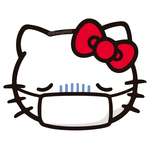 😷 Эмодзи «Hello Kitty ➡» для Telegram