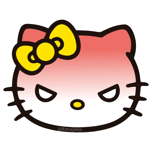 😡 Эмодзи «Hello Kitty ➡» для Telegram