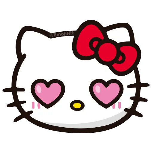 😍 Эмодзи «Hello Kitty ➡» для Telegram
