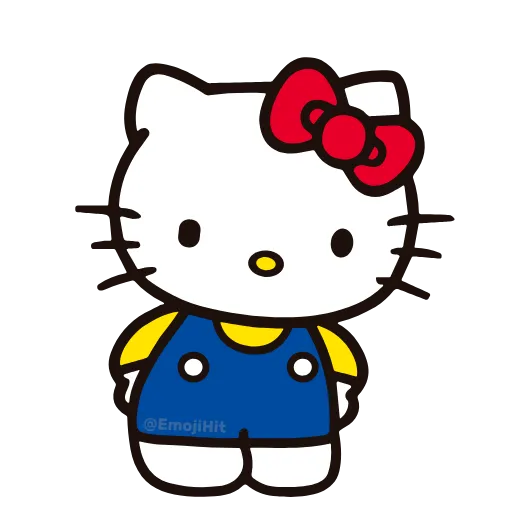 🐱 Эмодзи «Hello Kitty ➡» для Telegram