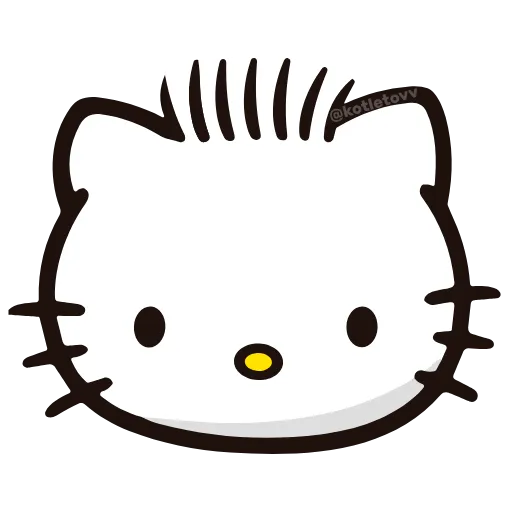 🐱 Эмодзи «Hello Kitty ➡» для Telegram