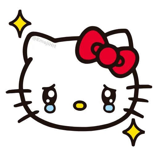😢 Эмодзи «Hello Kitty ➡» для Telegram