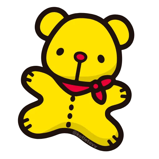 🧸 Эмодзи «Hello Kitty ➡» для Telegram