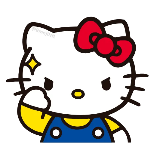 😠 Эмодзи «Hello Kitty ➡» для Telegram